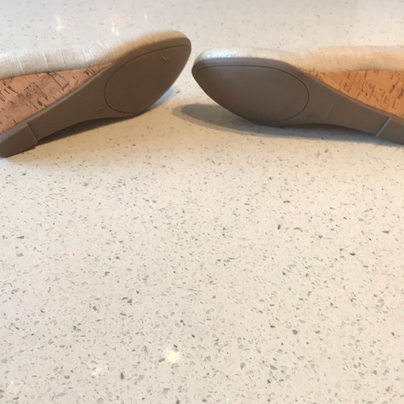 George brand white wedge shoes size 6 - Picture 3 of 4